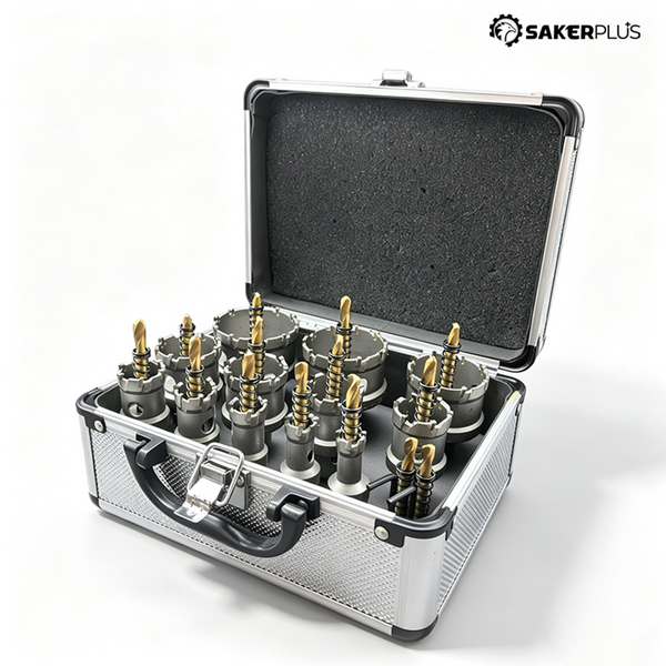 Sakerplus® Carbide Hole Saw Kit 12 Piece