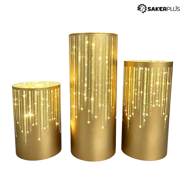 Sakerplus® Starry Night Flameless LED Candle Set