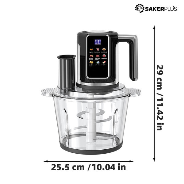 Sakerplus® Electric Meat Grinder Food Processor Chopper