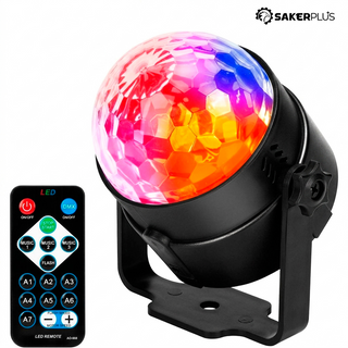 Sakerplus® Remote Control Disco Party Light