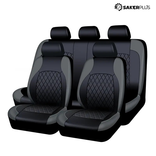 Sakerplus® Waterproof PU Leather Car Seat Covers