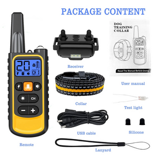 Sakerplus® Waterproof Dog Training Collar with Remote