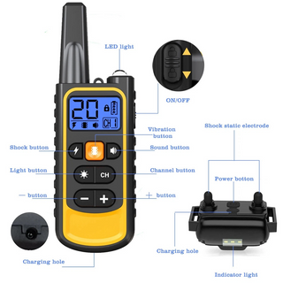 Sakerplus® Waterproof Dog Training Collar with Remote