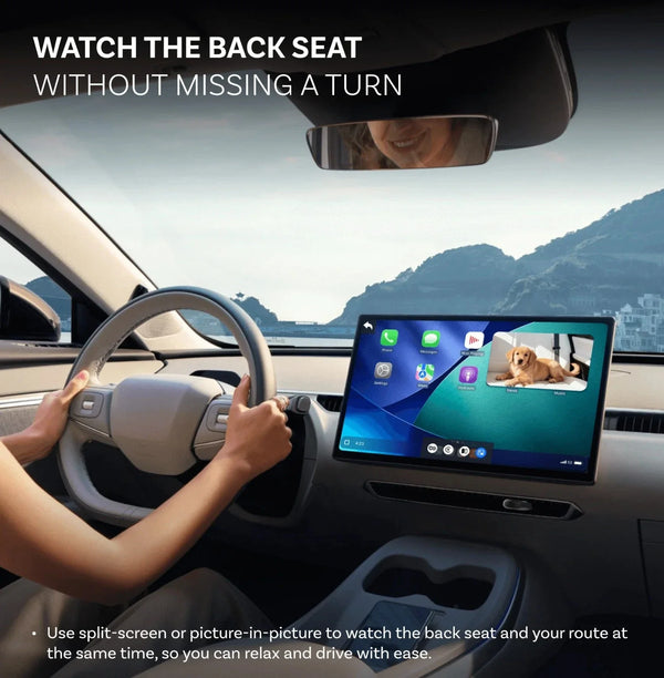 Sakerplus® 2-In-1 Baby Car Monitor