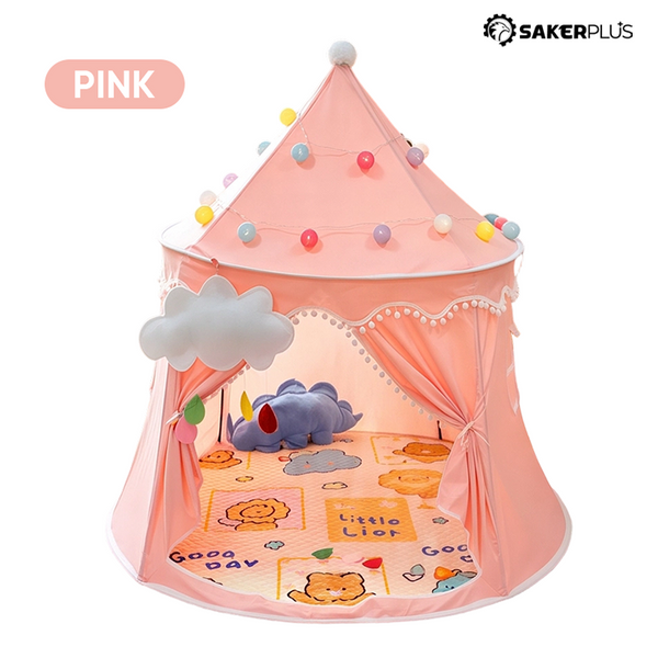 Sakerplus® Large Playhouse Kids Castle Tents