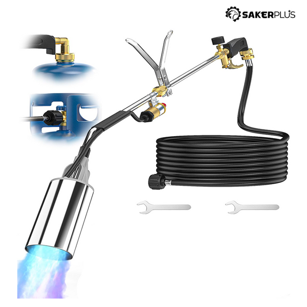 Sakerplus® Heavy Duty MAPP Propane Weed Torch