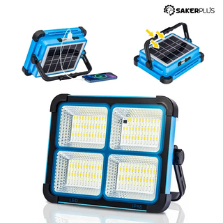 Sakerplus® Solar Rechargeable LED Work Light