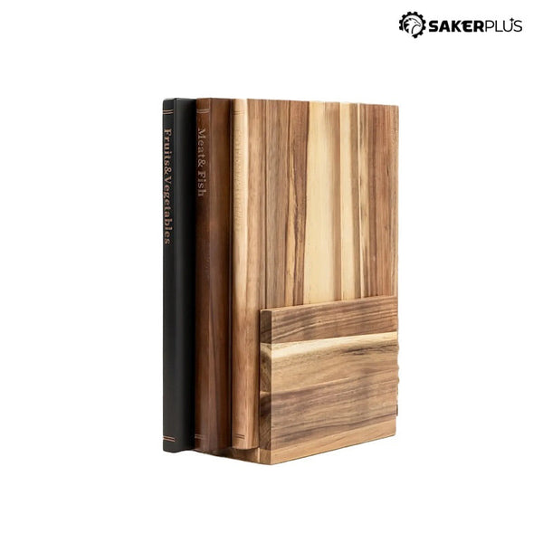 Sakerplus® Acacia Wood Double-Sided Serving Board