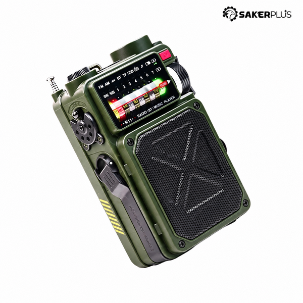 Sakerplus® Portable Shortwave Radio For Camping & Home