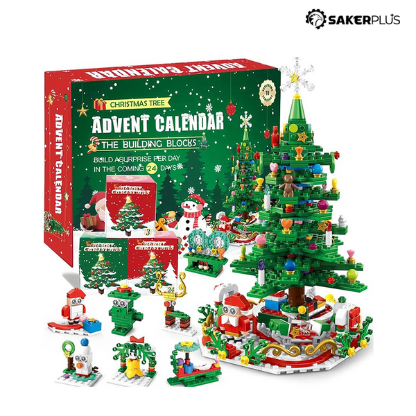 Sakerplus® Building Block Advent Calendar