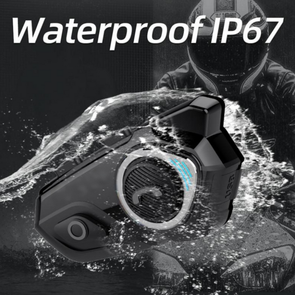 Sakerplus® Bluetooth Motorcycle Helmet Intercom System