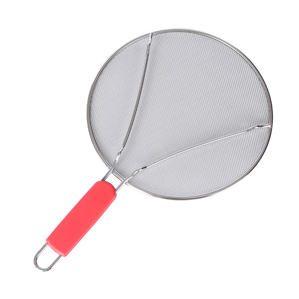 Sakerplus® Stainless Steel Splatter Screen Frying Pan