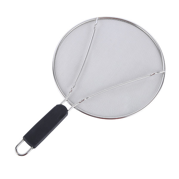 Sakerplus® Stainless Steel Splatter Screen Frying Pan