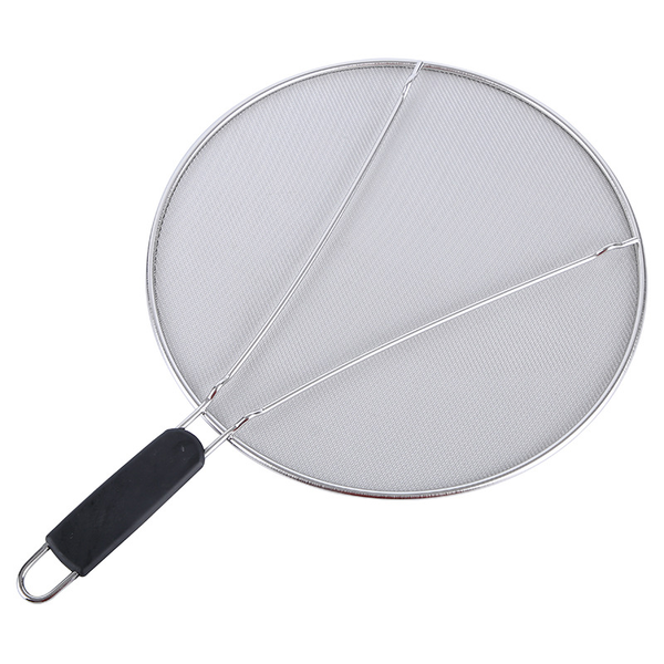 Sakerplus® Stainless Steel Splatter Screen Frying Pan