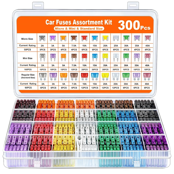 Sakerplus® Boxed miniature Fuse Assortment Kit