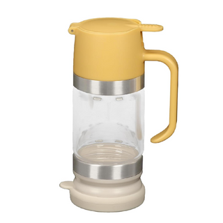 Sakerplus® Glass Honey Syrup Dispenser Jar