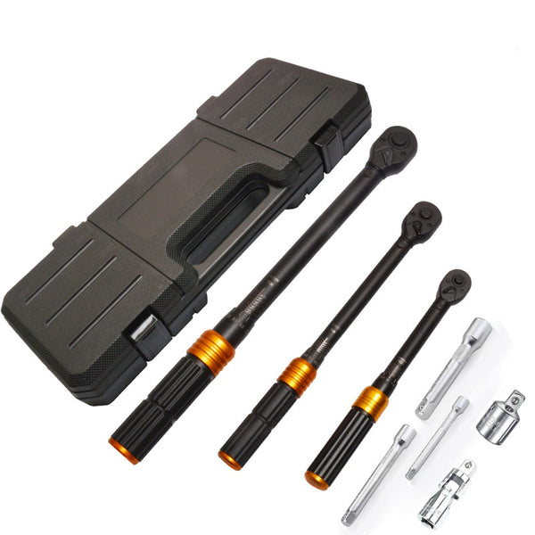 Sakerplus® 8-Piece Dual Scale Torque Wrench Set