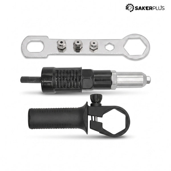 Sakerplus® Electric Rivet Gun Power Drill Adapter