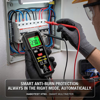 Sakerplus® Smart TRMS Digital Voltage Tester Multimeter