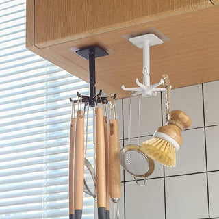 Kitchen Utensil Hanger with 6 Hooks