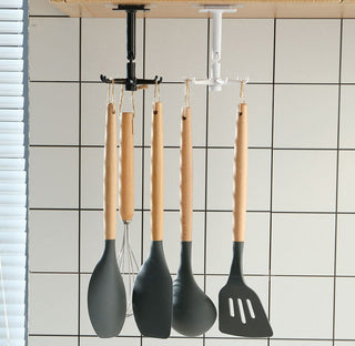 Kitchen Utensil Hanger with 6 Hooks