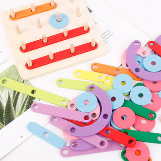 Multifunctional Montessori Pillar Collage Toys