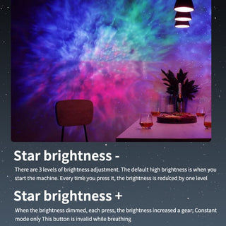Saker Talking Night Light Star Projector