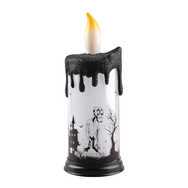 Saker Halloween LED Candle with Castle Horror Atmosphere Decoration