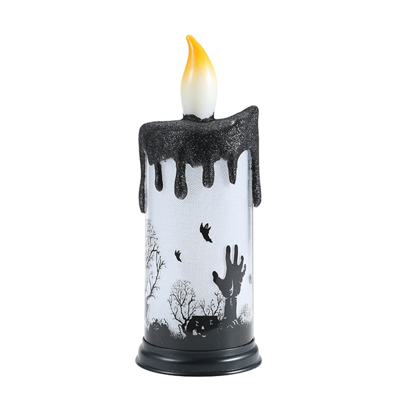 Saker Halloween LED Candle with Castle Horror Atmosphere Decoration