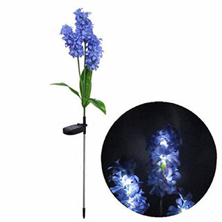 Solar Powered Hyacinth Flower Light