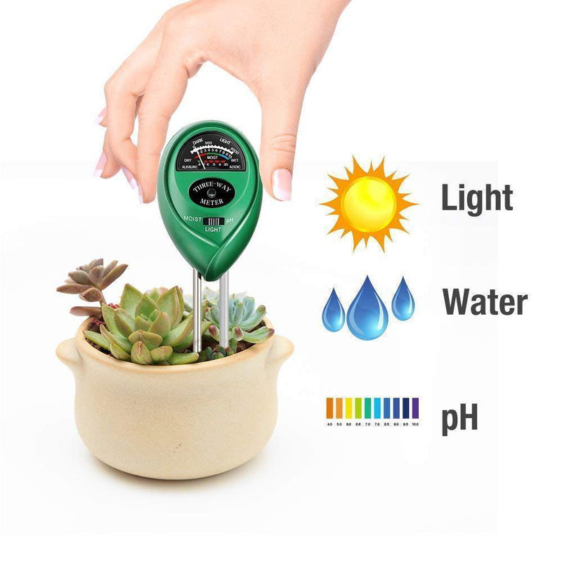 3-in-1 Soil Tester Kits with Moisture