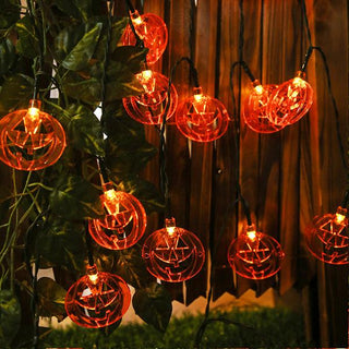 Saker Halloween Pumpkin String Lights with 2 Lighting Modes