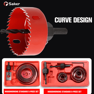 Saker Hole Saw Professional Stainless Steel Drill Bits Cutter