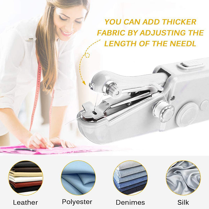 SAKER® Mini Portable Handheld Sewing Machine