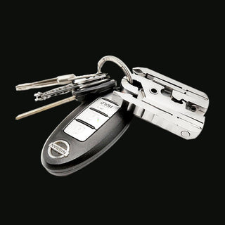 Hirundo 15 in 1 Multi-tool Pliers Tool Keychain Stainless Steel Combination EDC Tool
