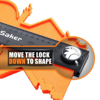 Saker® Unlimited Connection Contour Gauge