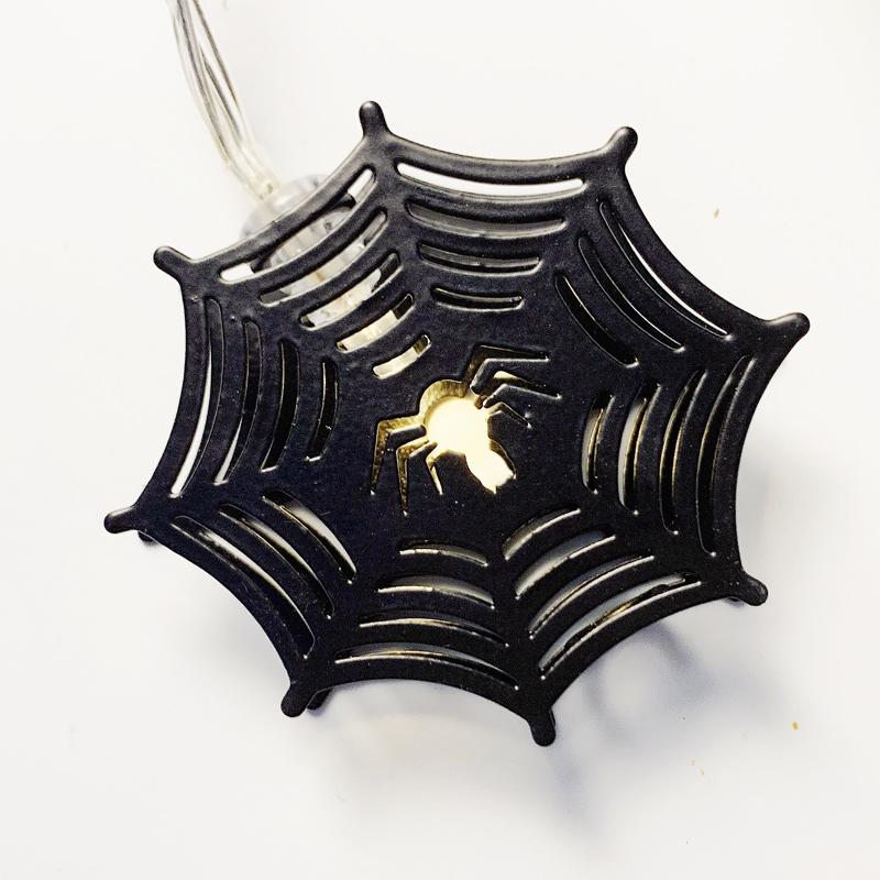Saker Halloween Spider Web String Light