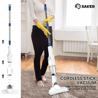 Saker Cordless Stick Vacuum