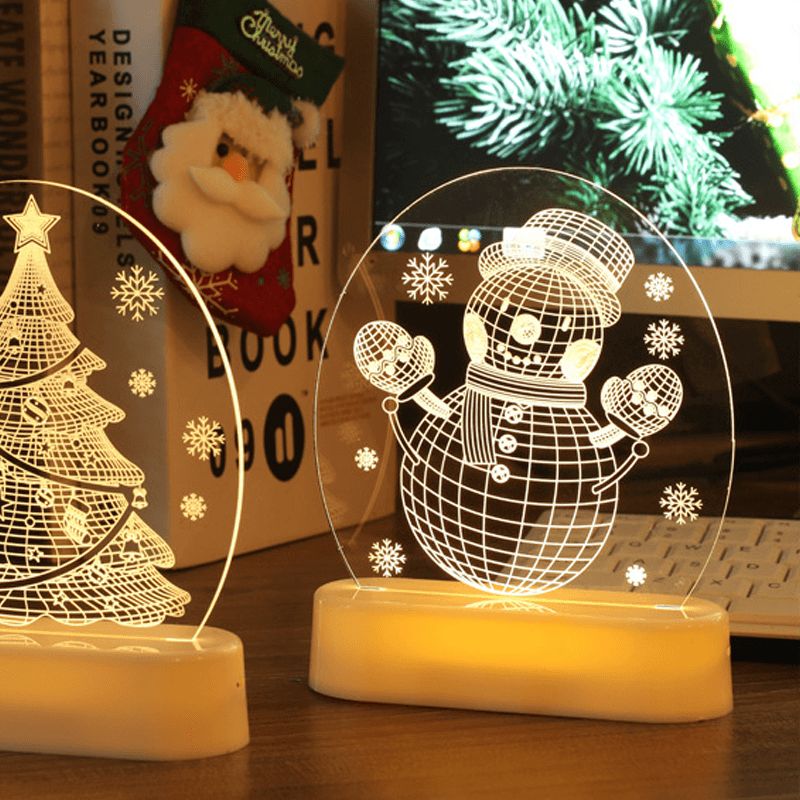 Christmas 3D Led Night Light