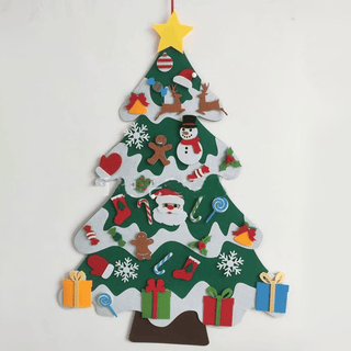 NEW UPGRADED DIY Felt Christmas Tree, A Great Gift For Kids