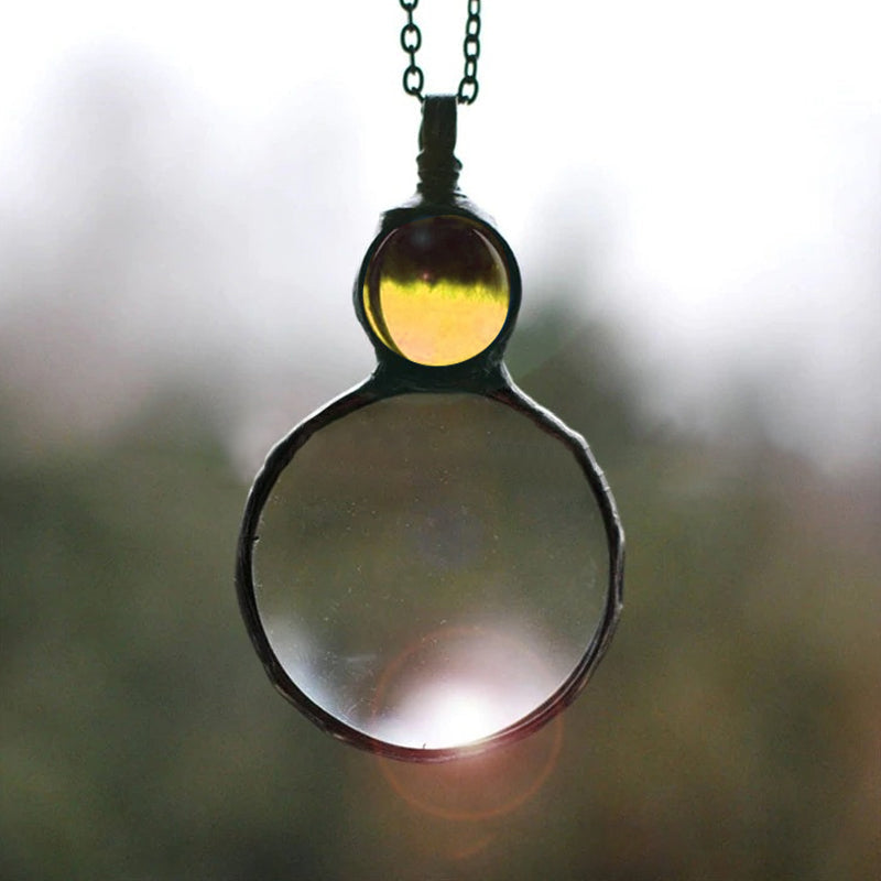 SAKER® Magnifying Glass Necklace
