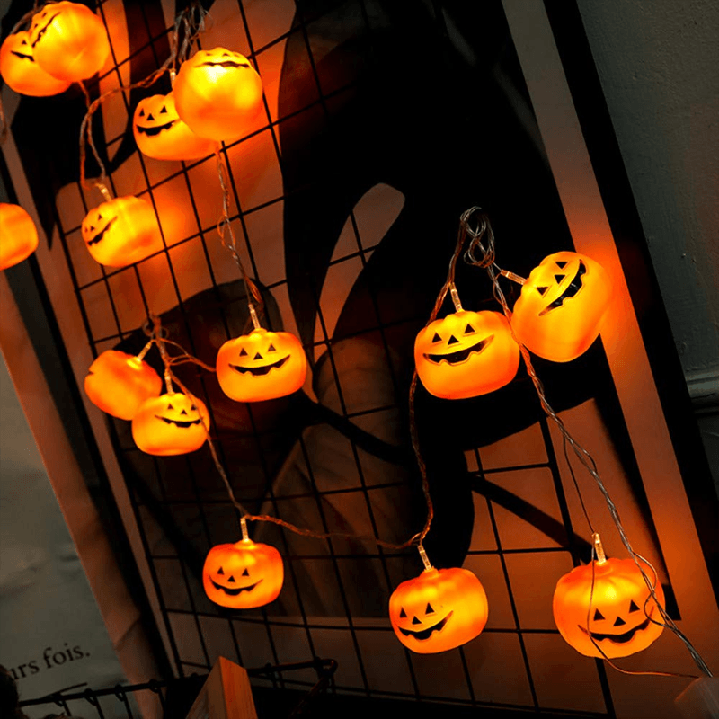 Halloween Pumpkin String Lights