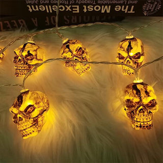 Halloween Spooky Skull String Light