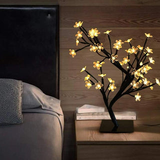 LED Tabletop Cherry Blossom Tree Light