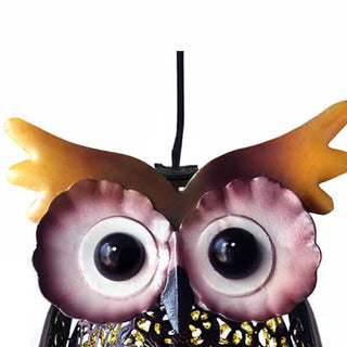 Retro Owl Solar Lantern