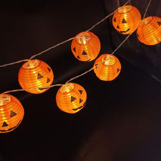 Saker Halloween Foldable Pumpkin String Lights