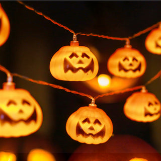 Saker Halloween Pumpkin Waterproof String Lights
