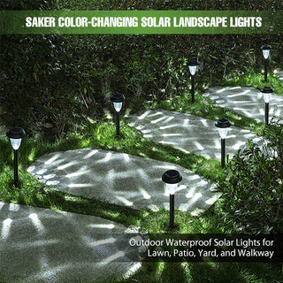 Saker Color-Changing Solar Landscape Lights (2PCS)