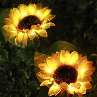 Solar Sunflower Light, 2 pcs